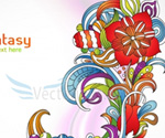 free vector colorful